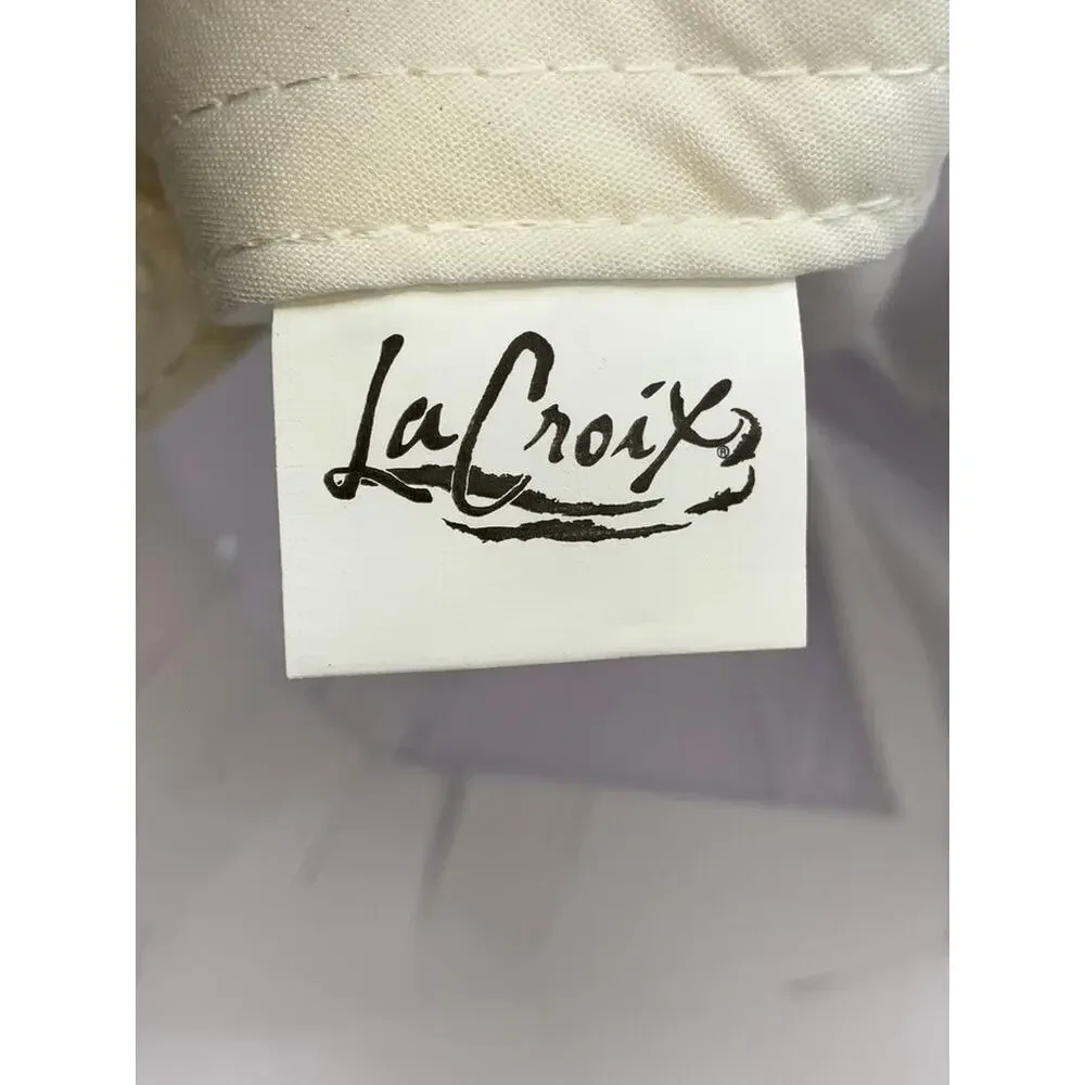 LA CROIX Men's White Embroidered Logo Baseball Cap SZ OS
